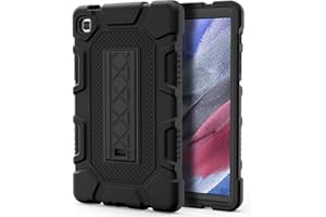 Azzsy Case for Samsung Galaxy Tab A7 Lite 8.7 Inch 2021 (SM-T220/T225), Slim Heavy Duty Shockproof Rugged High Impact Protective Case,Black