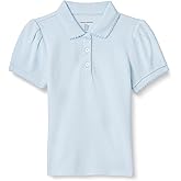Amazon Essentials Girls and Toddlers' Uniform Pique Polo Shirt