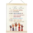 Funny Bulldog Poster Hanger Frame Linen Modern Wall Art Wooden Canvas Artwork Print Personalized Wall Art Hanging Painting Wall Decor For Bathroom Office Room Bedroom Decor 13X20 Inch