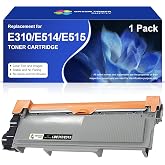 Replacement for Dell E310 E310dw E515dw Toner Cartridge Black, 1 Black | for Dell P7RMX PVTHG 593-BBKD Work for E310dw E514dw E515dw E515dn Printers