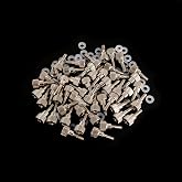 50x Nelson Audio Knurled M3 Thumb Screws for Eurorack Modular Synthesizers