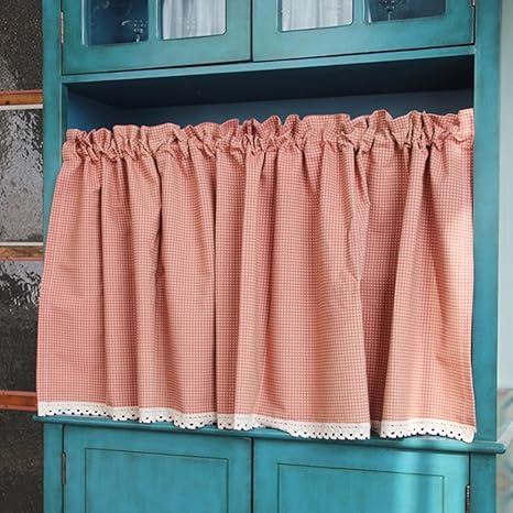 Yujiao Mao Cafe Curtains Long Ready Made Kitchen Cabinet Curtain