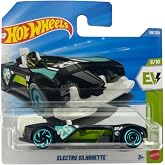 Hot Wheels Electro Silhouette JJM02 TH Treasure Hunt, Black, 1:64 | HW EV 5/10, Electric Concept Vehicle, Mattel 2026, 58/250