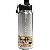 Aquapelli Vacuum Insulated Water Bottle, 34oz