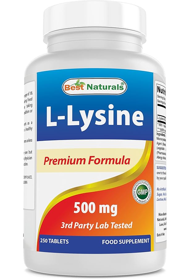 Amazon.com: Best Naturals L-Lysine 500 mg & L-proline 500 mg