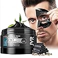 JVR Blackhead Remover Mask for Men&Women,Bamboo Charcoal Peel Off Black Mask,Purifying and Deep Cleansing for All Skin Types 