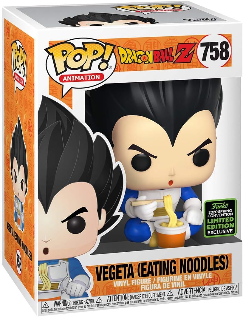goku eating noodles funko pop