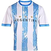 HANLIDA Men's 2026 Fan Soccer Jersey - Fan Version Short Sleeve Shirt for Game Day