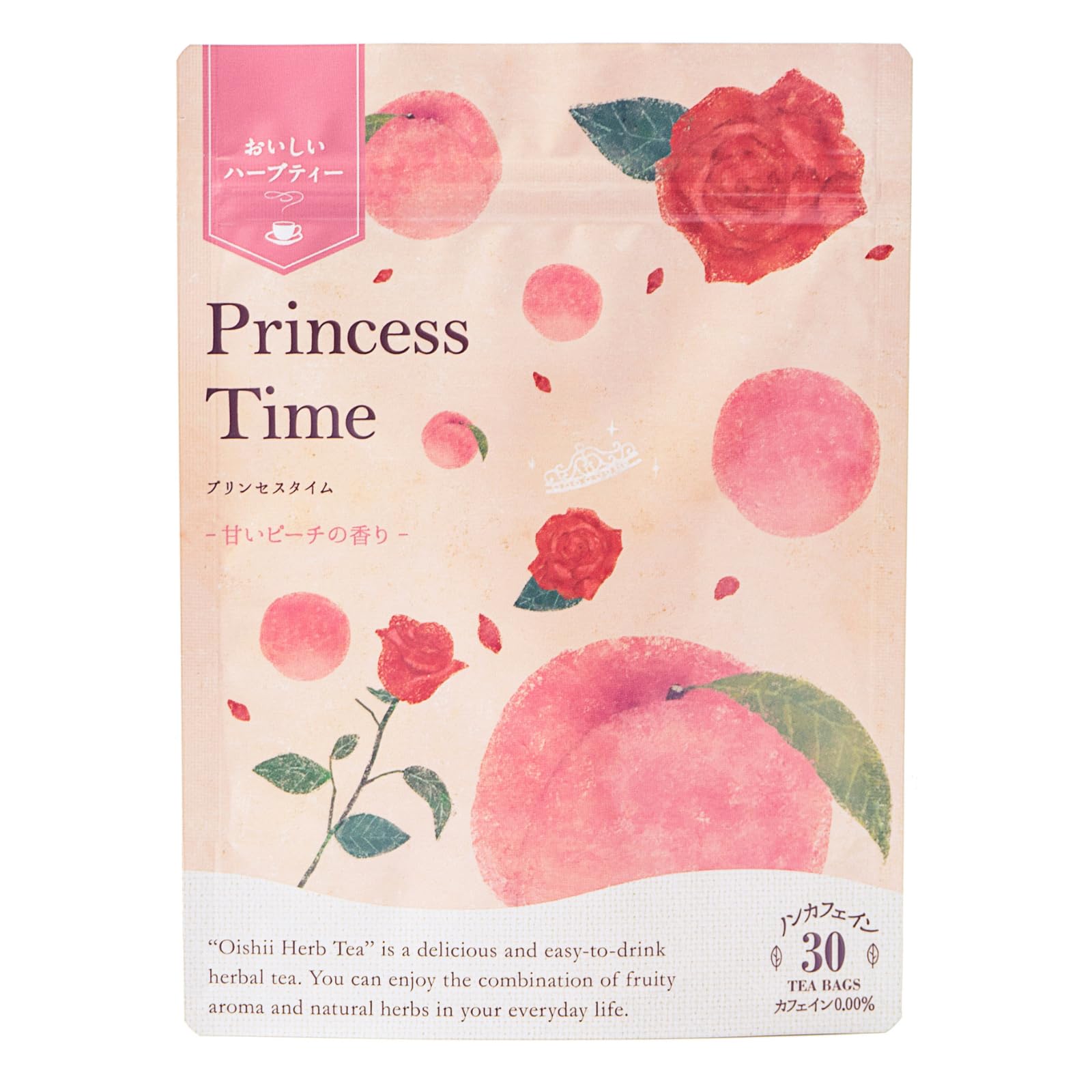 生活の木 おいしいハーブティー プリンセスタイム ティーバッグの商品画像