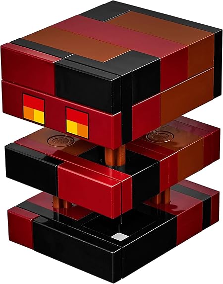 Amazon レゴ単品販売 マインクラフト マグマキューブ スモールマグマキューブ ブロック おもちゃ