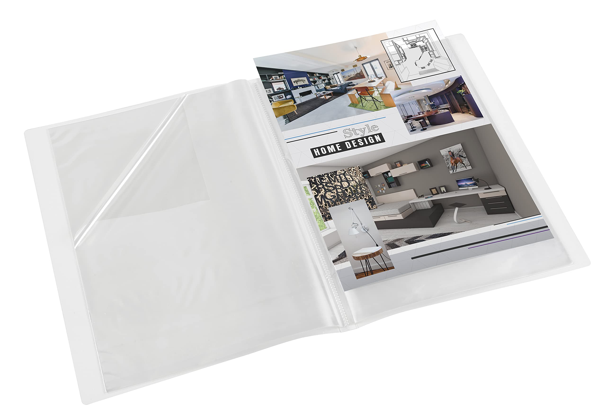 Viquel Binder, 40 Sides, in Propyglass, A3 Transparent