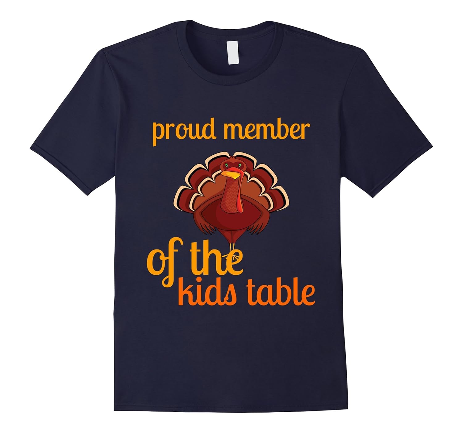 Proud Member of the Kids Table Thanksgiving t-Shirt-ANZ