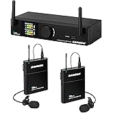 SAMSON Concert XD2 Dual Presentation Wireless Microphone System Lavaliere