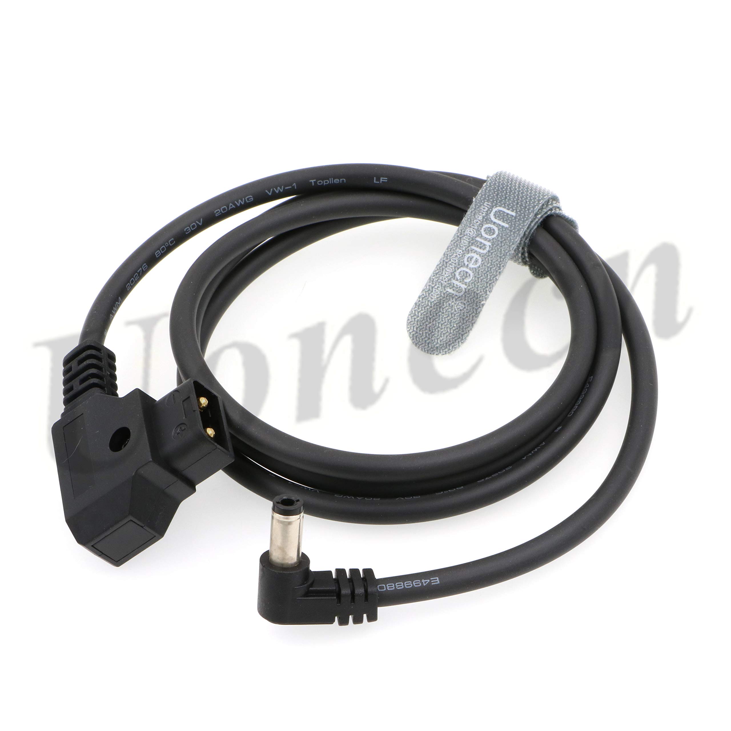 Uonecn1M Right Angle DC to Dtap Power Cable 12V 2.1mm for KiPRO LCD Monitors Lectrosonic Lowel Blender LED PowerTap-Lectro Devices