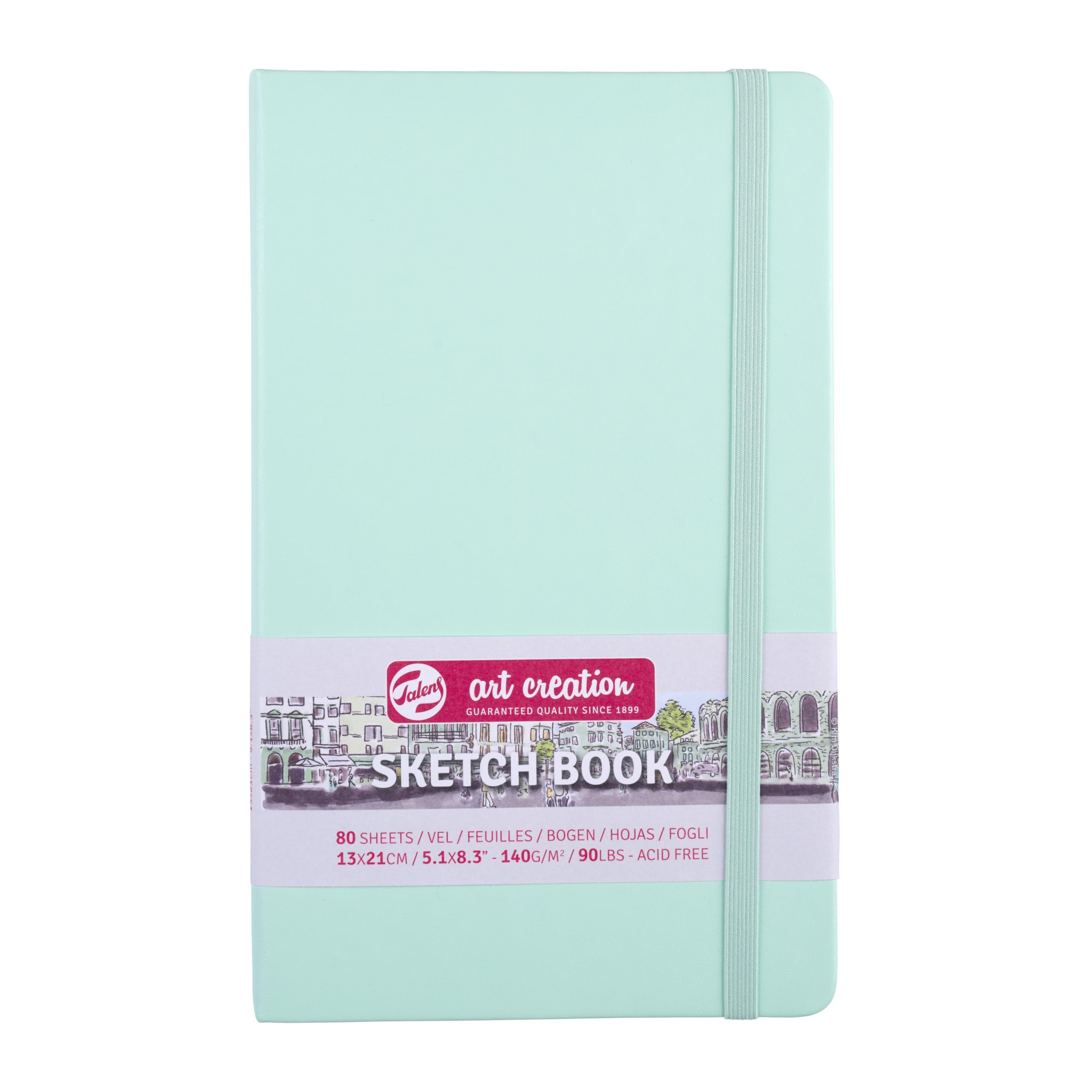 Talens Art Creation Sketchbook 80 Sheets, 13 cm x 21 cm, Fresh Mint
