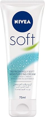 Nivea Soft 75ml Moisturising Cream Face Body Hands Travel Size New view 6