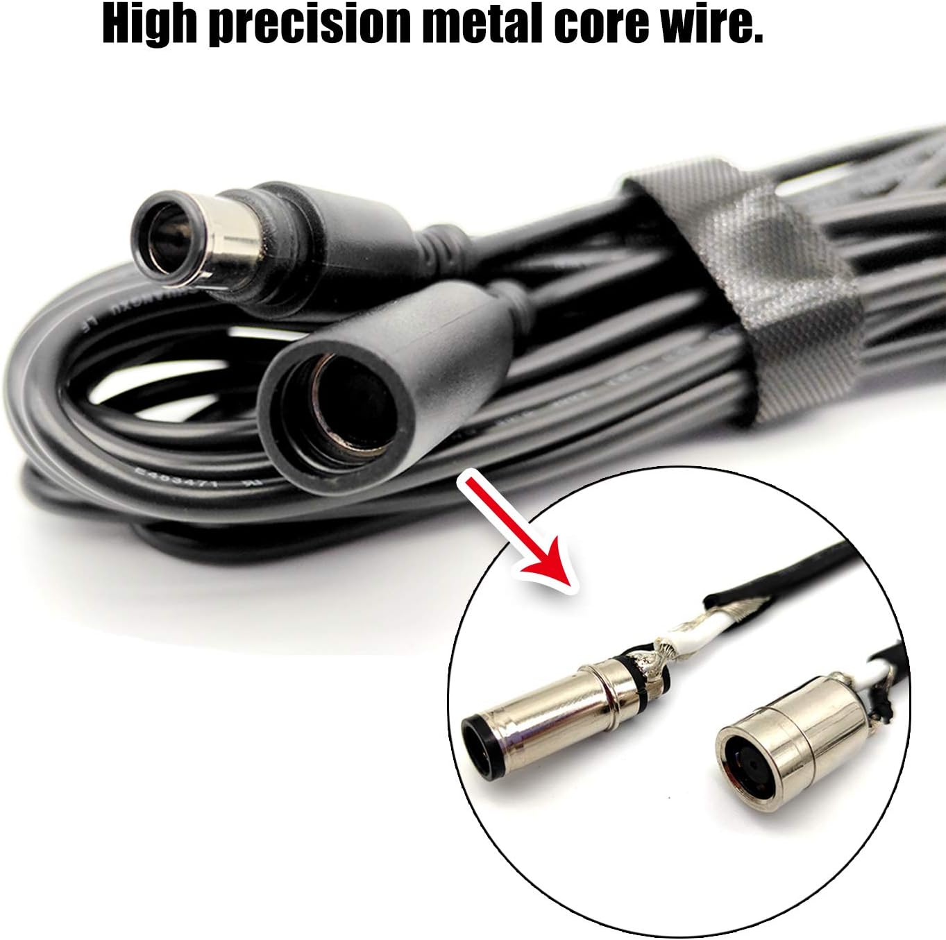 Lifesmells 25FT DC 8mm ExtensionCable Male and Female Plug Perfectly Compatible with Solar Generator Portable Power Station and Solar Panel : Garden & Outdoor