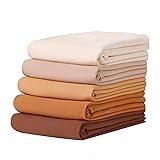 Febfim 4 PCS Muslim Women Soft Premium Solid
