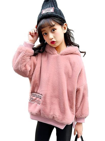 Amazon 韓国子供服 キッズ 長袖 女の子 ガールズ パーカー 子供服