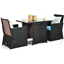 3 Piece Dining Set Outdoor: Stylish Comfort for Small Spaces 2 3 Piece Dining Set Outdoor: Stylish Comfort for Small Spaces