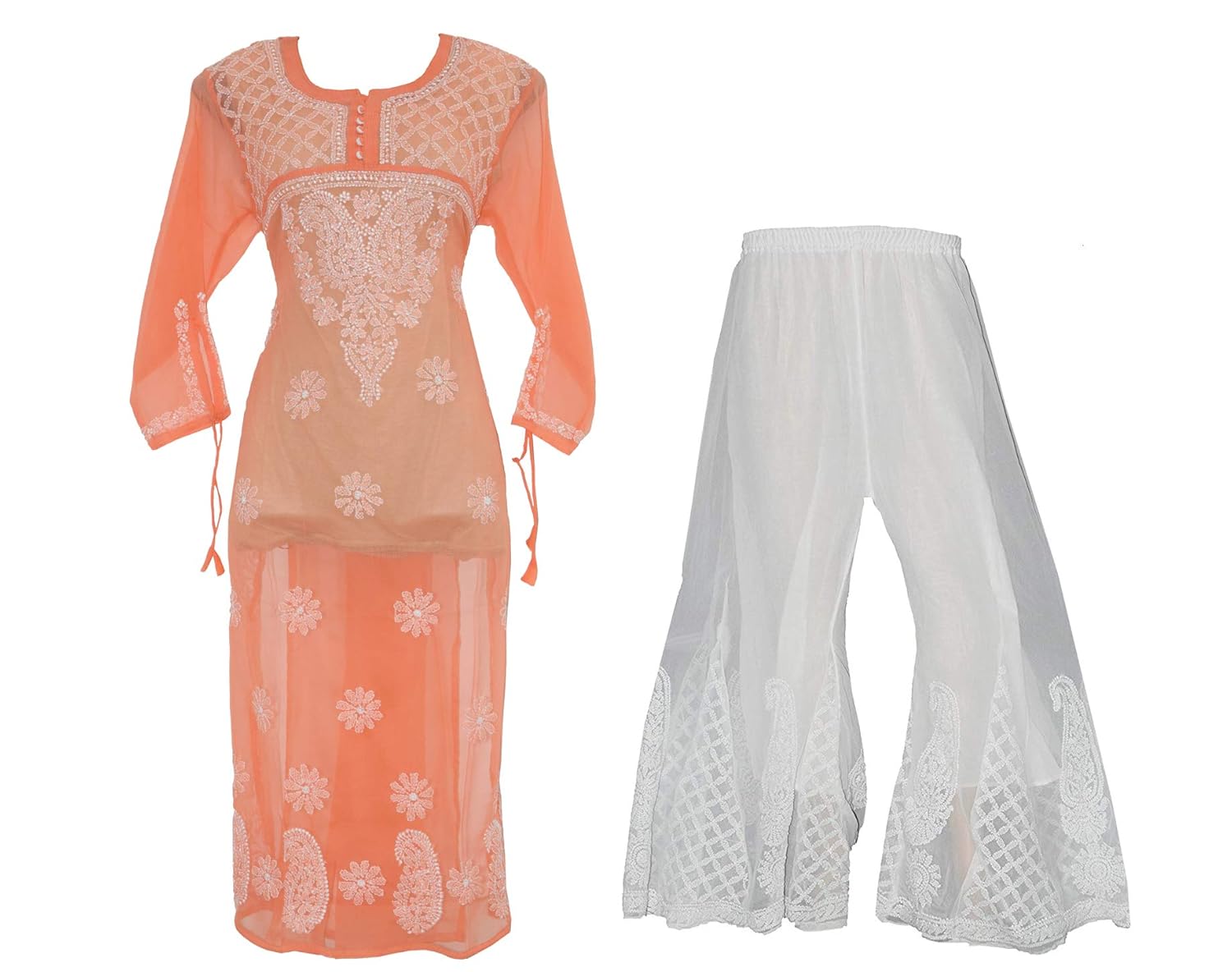 amazon chikankari kurtis