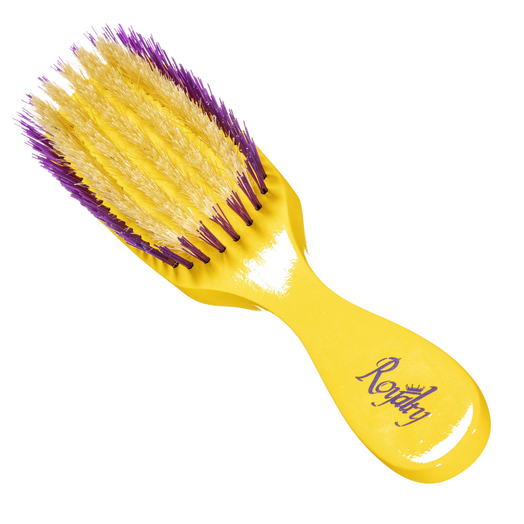 Royalty By Brush King Wave Brush #710- Reinforced Medium Waves Brush - From The Maker Of Torino Pro 360 Wave Brushes