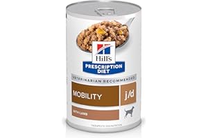Hill's Prescription Diet j/d Joint Care with Lamb Wet Dog Food, Veterinary Diet, 13 oz. Cans, 12-Pack