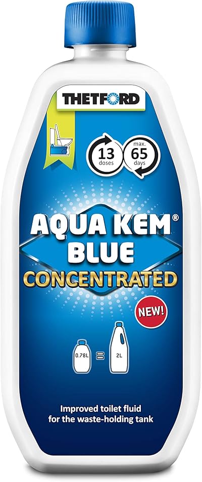 Thetford Aqua Kem Blue 780 ml Toilet Fluid Concentrated 30619CX
