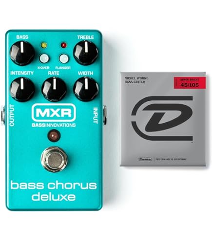 Amazon.com: MXR M83 Bass Chorus Deluxe Pedal w/ 9V Power