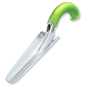 Radius Garden 101 Ergonomic Aluminum Hand Transplanter, One Size Original Green