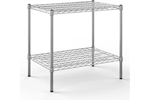 Regal Altair 21" Deep x 30" Wide x 27" Height Wire Shelving Kit | 2-Tier | NSF Commercial Storage Rack Unit