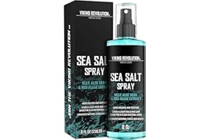 Viking Revolution - Sea Salt Spray Hair Men - 240ml - Texturizing Spray with Kelp, Aloe Vera & Red Algae Extract - Hairspray 