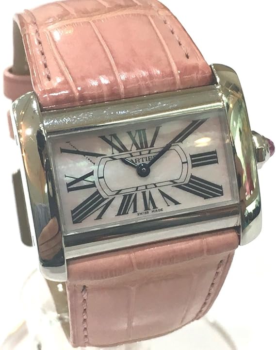 Amazon カルティエ Cartier W ミニ タンクディヴァン レディース腕時計 腕時計 Ss クロコ革ベルト レディース 中古 レディース腕時計 腕時計 通販
