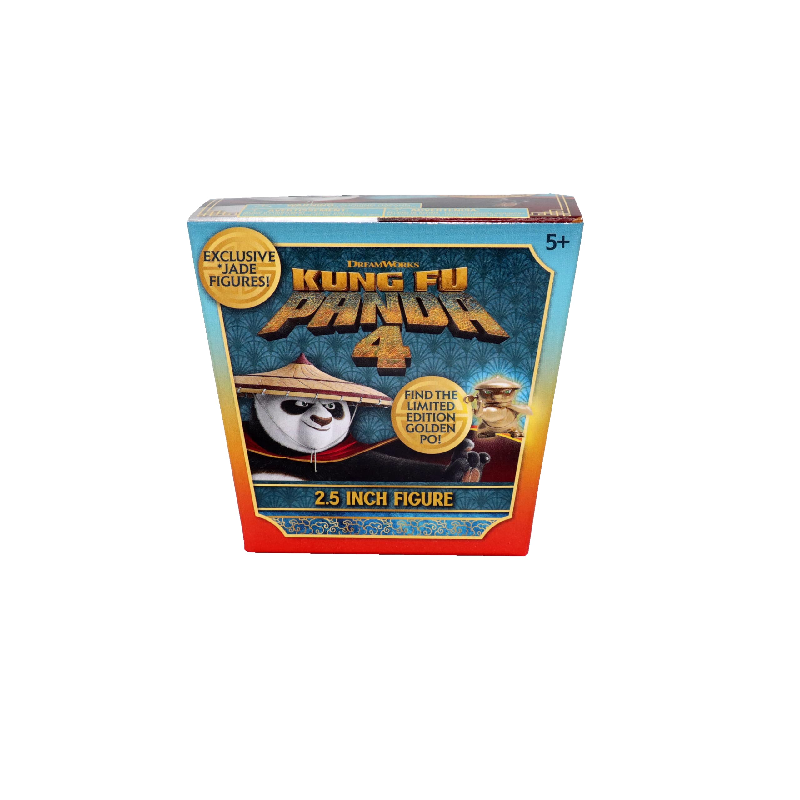 Kung Fu Panda 4-2.5'' Collectible Noodle Box Mystery Surprise Figures, 4 Unique Limited Edition Variants, Fun Poses and Colours, Suitable for 4 Years and up