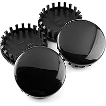 GMC Chrome 83mm 3.25 Wheel Center Hub Caps - Set of 4