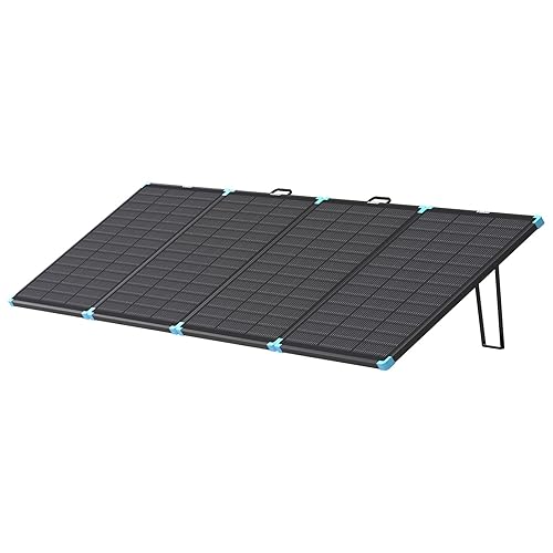 Renogy Solar Panels, 300W Portable Lightweight Solar Suitcase, N-Type 25% High Efficiency Foldable Solar Panel, Fast Installation with Kickstands, IP67 Waterproof for RV Camping Off-Grid Blackouts