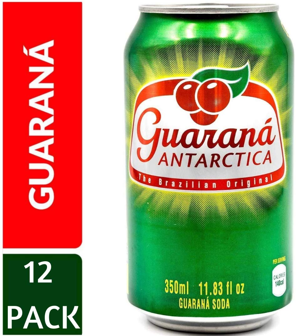 Guarana Antarctica, Guaraná Flavoured Soft Drink, Made from Amazon