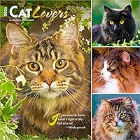 Cat Lovers | 2026 12 x 24 Inch (Hanging) Monthly Square Wall Calendar | Foil Stamped Cover | BrownTrout | Animals Domestic Ki