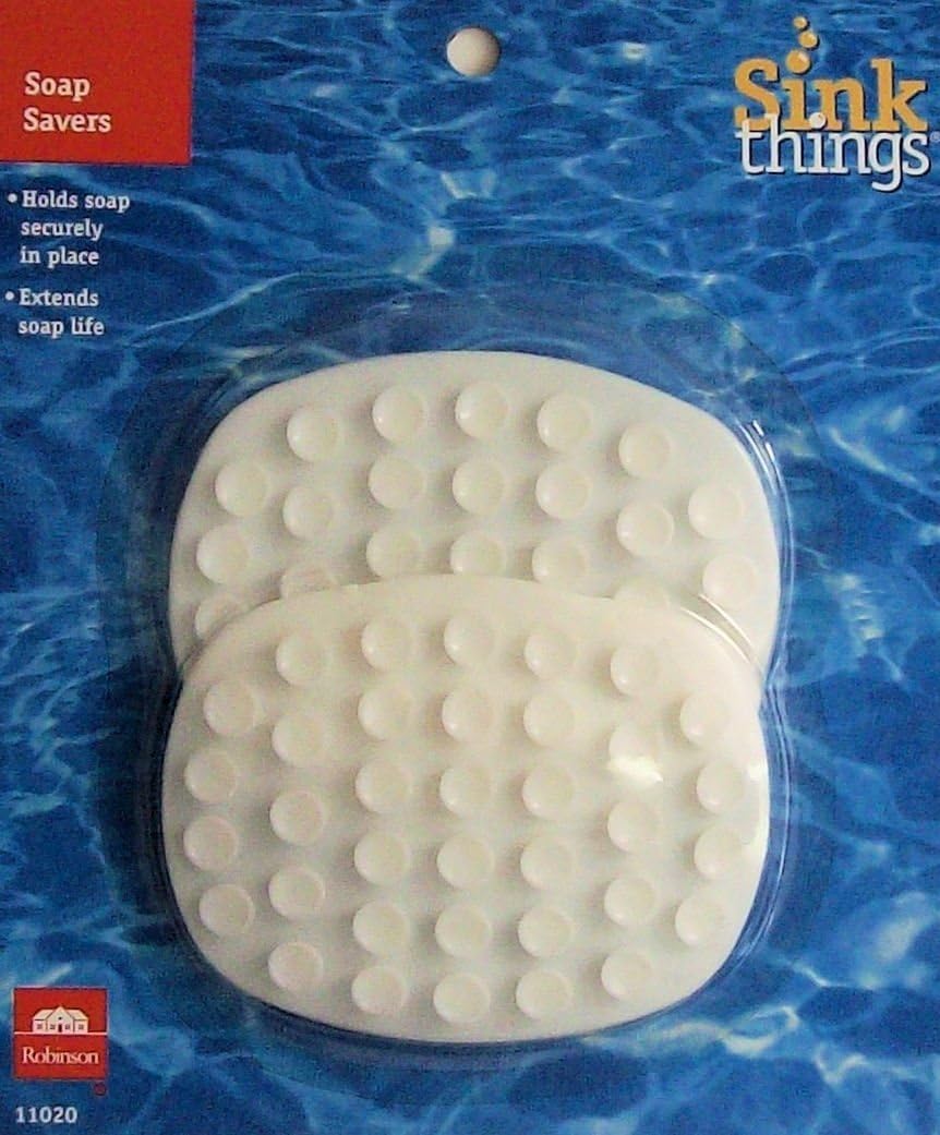 4pk Soap Saver Suction Pad Holders Home & Kitchen