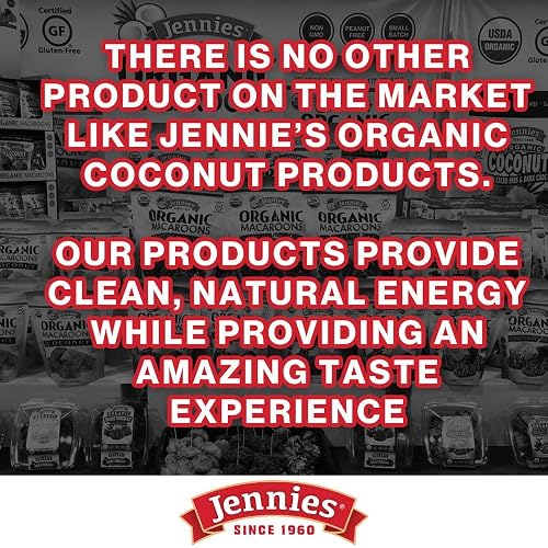 Jennies Organic Double Chocolate With Sea Salt Macaroons (5.25 Oz)