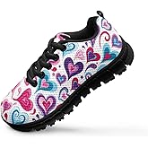 SYtrade Kids Lace-up Running Shoes Girl Spring Novelty Tennis Sneaker Black Sole