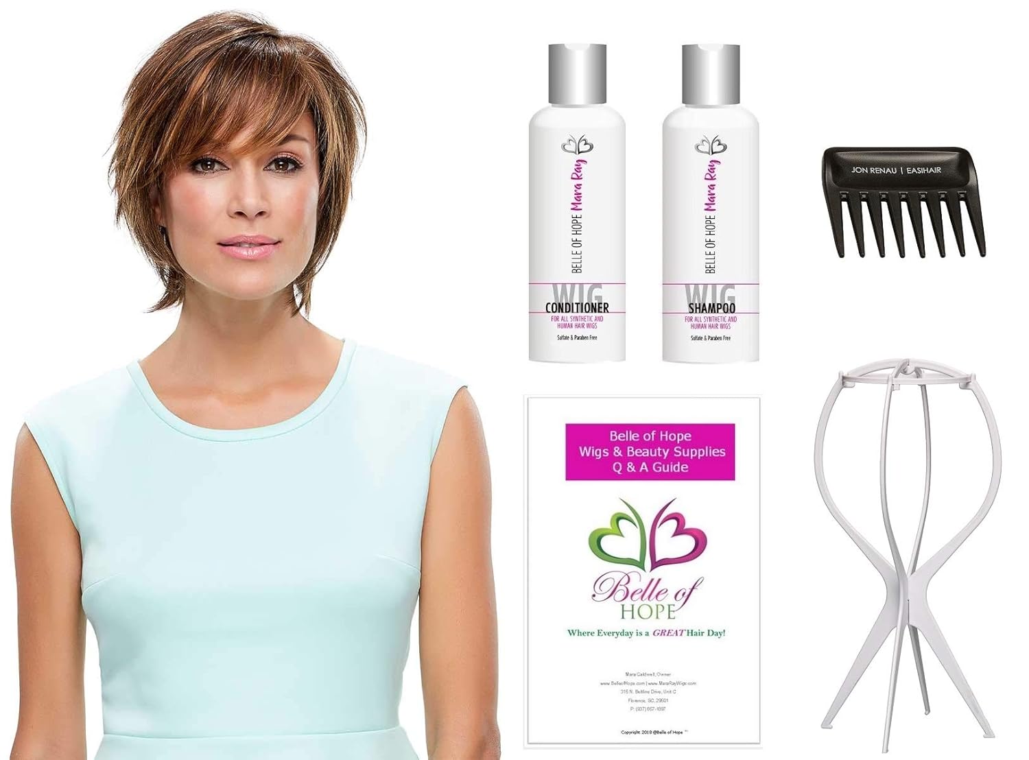 Amazon Com Diane Synthetic Single Mono Handtied Wig By Jon