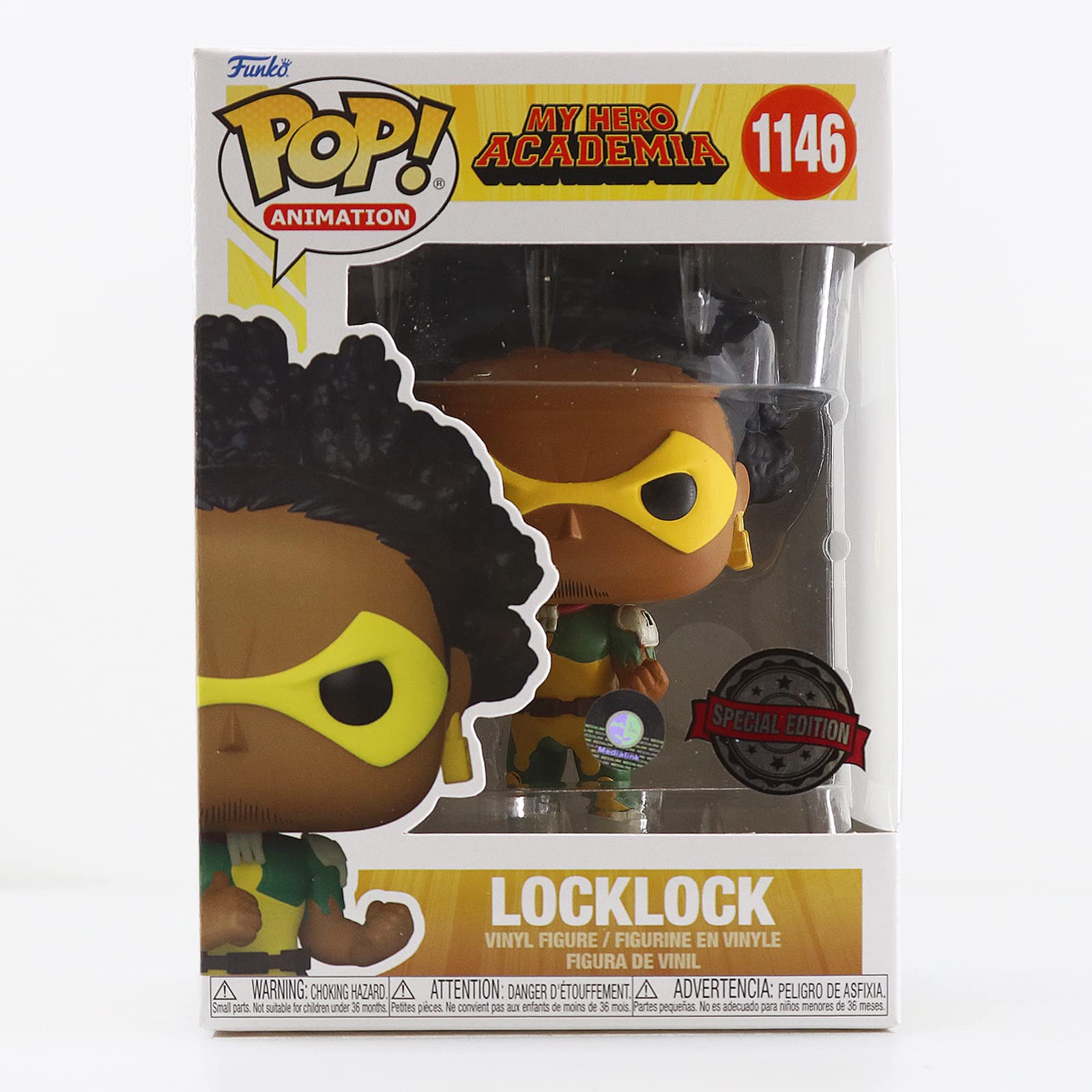 Funko Pop! Animation: My Hero Academia S9 - Locklock (Special Edition) #1146 Vinyl Figure