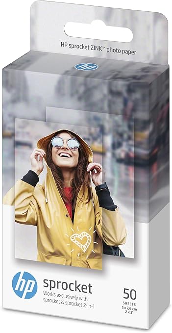 papel compatible hp sprocket plus