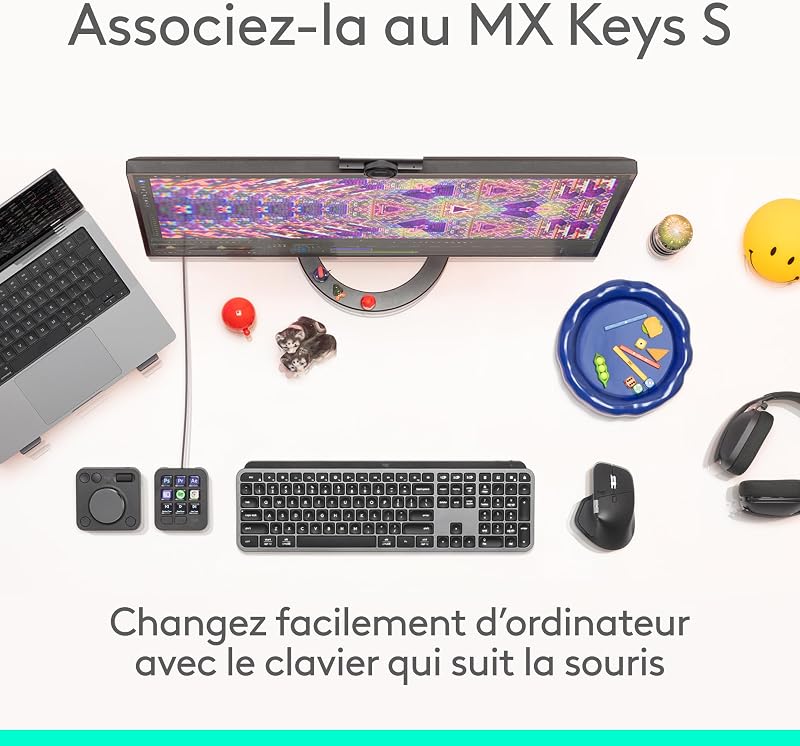 MX Master 4, souris sans fil ergonomique