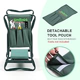 Unibos Heavy Duty Garden Kneeler Seat with Handles & Tools Bag view 4