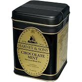 Harney &amp; Sons Loose Leaf Black Tea, Chocolate Mint, 4 Ounce | Chinese black tea with chocolate flavor and peppermint leaves. Contains caffeine.