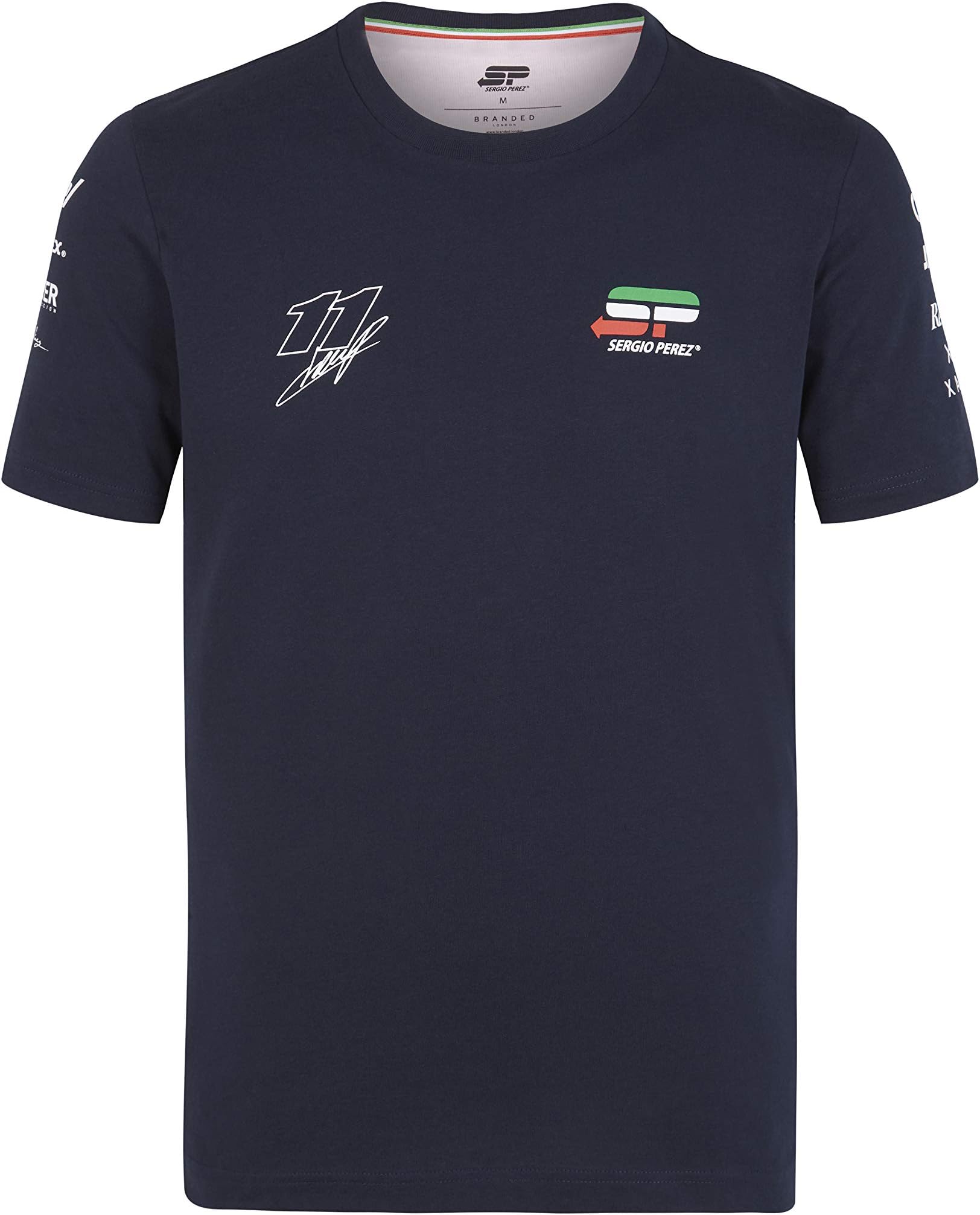 Sahara Force India Formula 1 Sergio Checo Perez Blue Driver T-Shirt