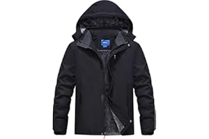 CNBQDD Winter Jackets Coats for Men Waterproof Ski Snow Coat