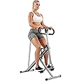 Sunny Health & Fitness Row-N-Ride Squat Assist Trainer, Foldable & Easy Setup Exercise Equipment w/Adjustable Resistance, Hom